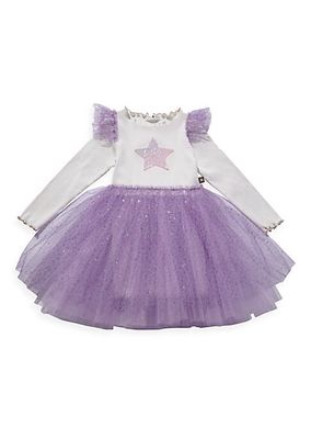 Baby Girl's, Little Girl's & Girl's Frill Flower Tutu Dress