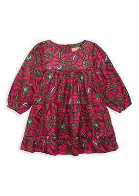 Baby Girl's, Little Girl's & Girl's Iyanu Long-Sleeve Dress
