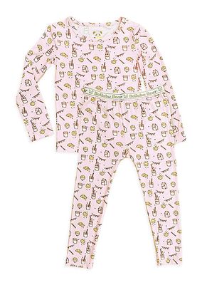 Baby Girl's, Little Girl's & Girl's Milk And Cookies Pajamas Set