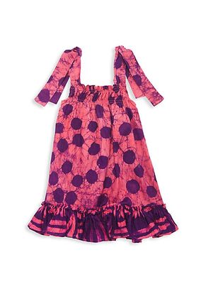 Baby Girl's, Little Girl's, & Girl's Nike Dot Printed Dress