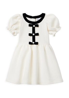 Baby Girl's, Little Girl's & Girl's Velvet Bow Dress