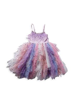 Baby Girl's,Little Girl's & Girl's Waved Tiered Tutu Dress
