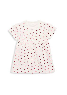 Baby Girl's Little Heart Cotton Dress