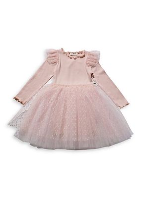Baby Girl's, Littlr Girl's & Girl's Frill Lattice Tutu Dress