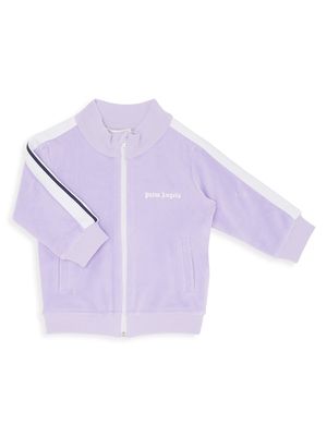 Baby Girl's Logo Track Jacket - Lilac White - Size 18 Months - Lilac White - Size 18 Months