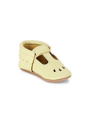 Baby Girl's Mary Jane Leather Soft Sole Shoes