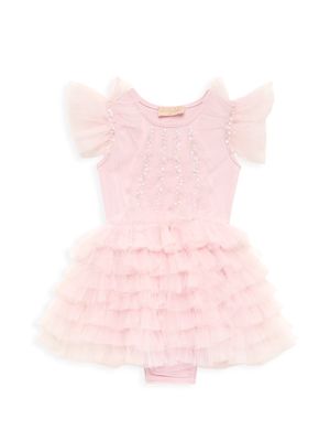 Baby Girl's Pretty In Punk Bebe Lavinia Tutu Dress - Pink Life - Size 3 Months - Pink Life - Size 3 Months