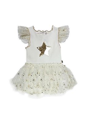Baby Girl's Sparkle Tutu Bodysuit