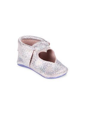 Baby Girl's Sweetheart Mini Rubber Sole Ballet Flats
