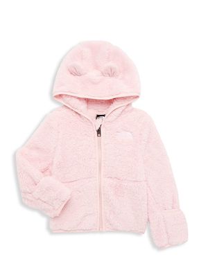 Baby Girl's Teddy Sherpa Jacket - Pink - Size 3 Months - Pink - Size 3 Months