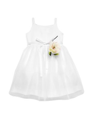 Baby Girl's The Ballerina Dress - Ivory - Size 12 Months - Ivory - Size 12 Months