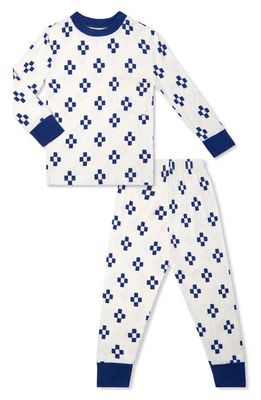 Baby Grey by Everly Grey Everly Grey Kids' Fitted Two-Piece Pajamas in Geo 