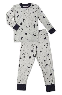 Baby Grey by Everly Grey Fitted Two-Piece Pajamas in Twinkle Night 