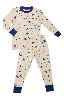 Baby Grey by Everly Grey Fitted Two-Piece Pajamas in Twinkle