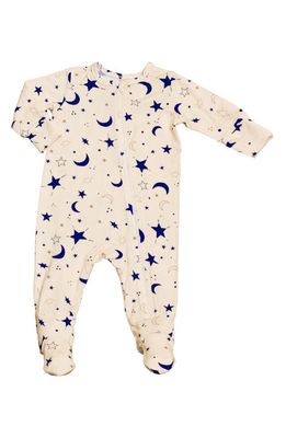 Baby Grey by Everly Grey Print Footie in Twinkle