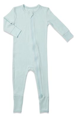 Baby Grey by Everly Grey Print Footie in Whispering Blue/