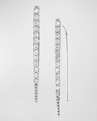 Baby Stick Diamond Earrings