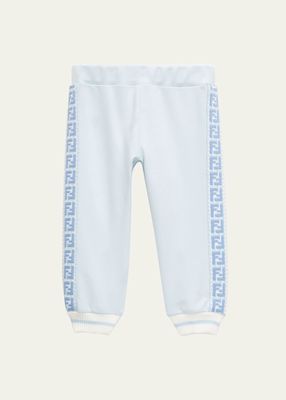 BABY SWEATPANTS WITH FF TAPE ON SIDES