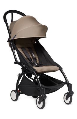 baby zen YOYO² Stroller Bundle with Frame & Color Pack in Black W Taupe