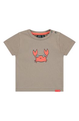 BABYFACE Mr Crab Graphic Tee in Taupe