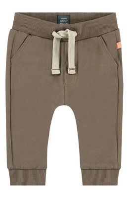 BABYFACE Pocket Stretch Cotton Joggers in Brown