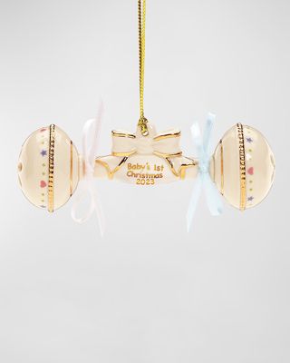 Baby's 1st Christmas 2023 Rattle Ornament