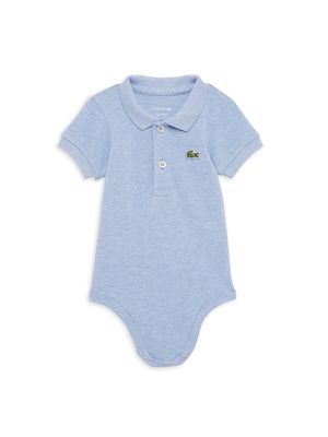 Baby's 3-Piece Cotton Pique Set - Blue - Size 12 Months - Blue - Size 12 Months