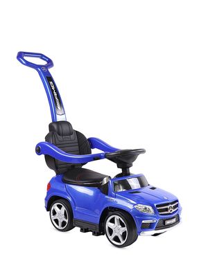 Baby's 4-in-1 Mercedes Push Car - Blue - Blue