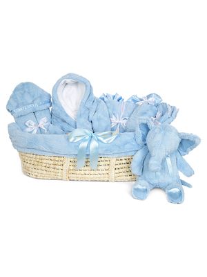 Baby's 7-Piece Gift Basket Set - Blue - Blue