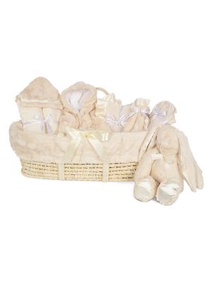 Baby's 7-Piece Gift Basket Set - Cream - Cream