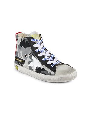 Baby's & Girl's Francy Camouflage Star Sneakers