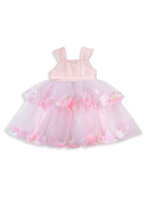 Baby's & Little Girl's Tiered Petal Dress - Pink - Size 6 - Pink - Size 6