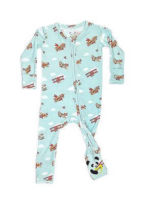 Baby's & Little Kid's Vintage Airplanes Convertible Footie