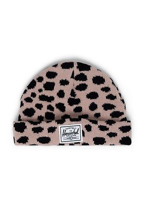 Baby's Animal Print Beanie Hat