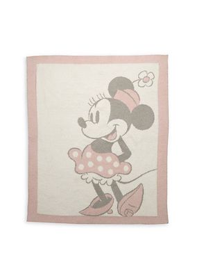 Baby's Cozychic Vintage Disney Minnie Mouse Blanket