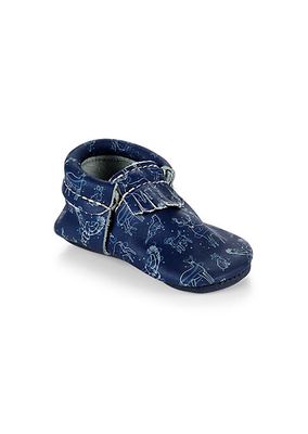 Baby's Freshly Picked x Harry Potter Patronus City Leather Soft Sole Moccasins