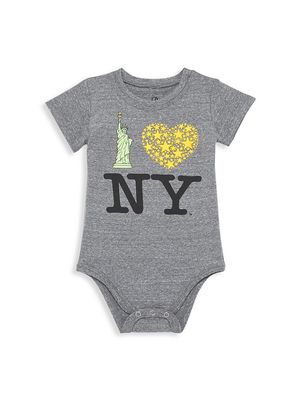 Baby's Lady Liberty I Love NY Bodysuit - Size 3 Months - Size 3 Months