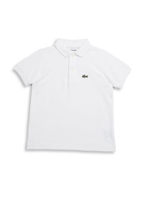 Baby's, Little Boy's & Boy's Short-Sleeve Polo - White - Size 12 Months - White - Size 12 Months