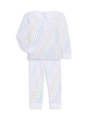 Baby's, Little Girl's & Girl's 2-Piece Disco-Print Pajama Set - Size 2 - Size 2