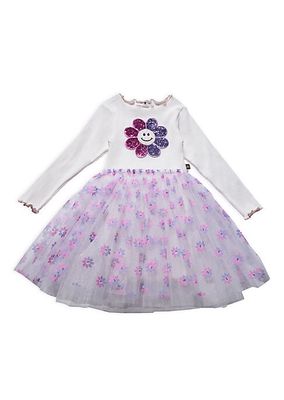 Baby's, Little Girl's & Girl's Sparkle Daisy Tutu Dress