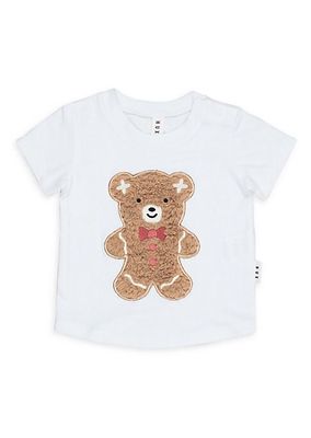 Baby's, Little Kid's & Kid's Faux Fur Gingerbread T-Shirt
