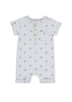 Baby's Martingale Henley Romper