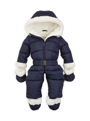 Baby's Matte Blizzard Suit - Navy - Size 3 Months - Navy - Size 3 Months