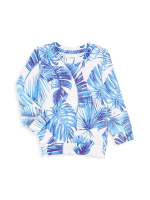 Baby's Palma Paradise Crewneck Sweatshirt - Palma Paradise - Size 3 Months - Palma Paradise - Size 3 Months