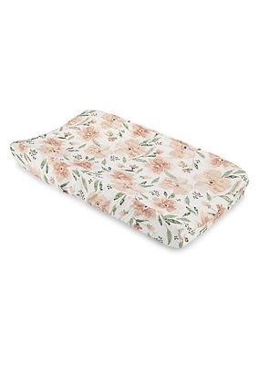 Baby's Parker Floral Quilted Change Pad Cover