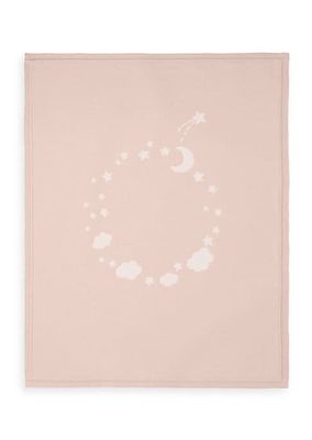 Baby's Sleepy Time Wishes Celestial Circle Blanket