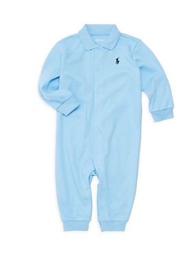 Baby's Solid Interlock Coverall