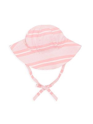 Baby's Sorbet Striped Sun Hat - Pink - Size 12 Months - Pink - Size 12 Months