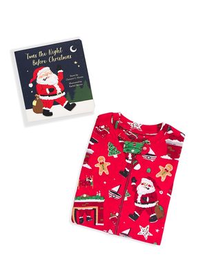 Baby's "Twas The Night Before Christmas" Coveralls - Red - Size 12 Months - Red - Size 12 Months