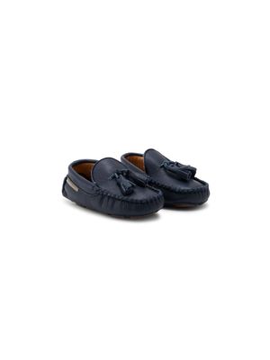 BabyWalker tassel-detail slip-on shoes - Blue